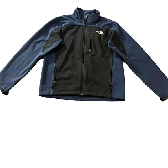 The North Face Men's Blue/Black Apex Bionic Softshell Jacket Size‎ Medium - Picture 1 of 3